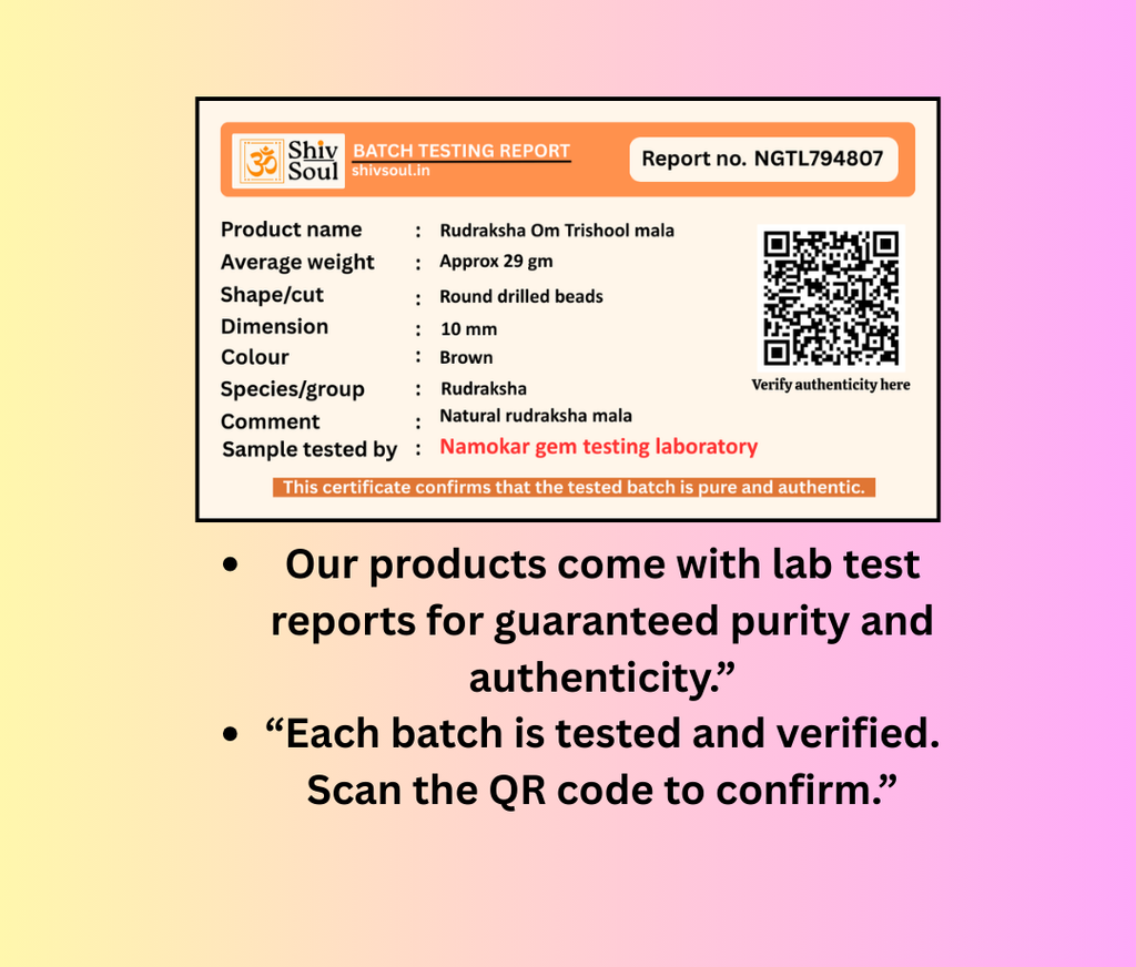 Gold Plated Rudraksha Om Trishool mala with  Modern Bracelets Combo