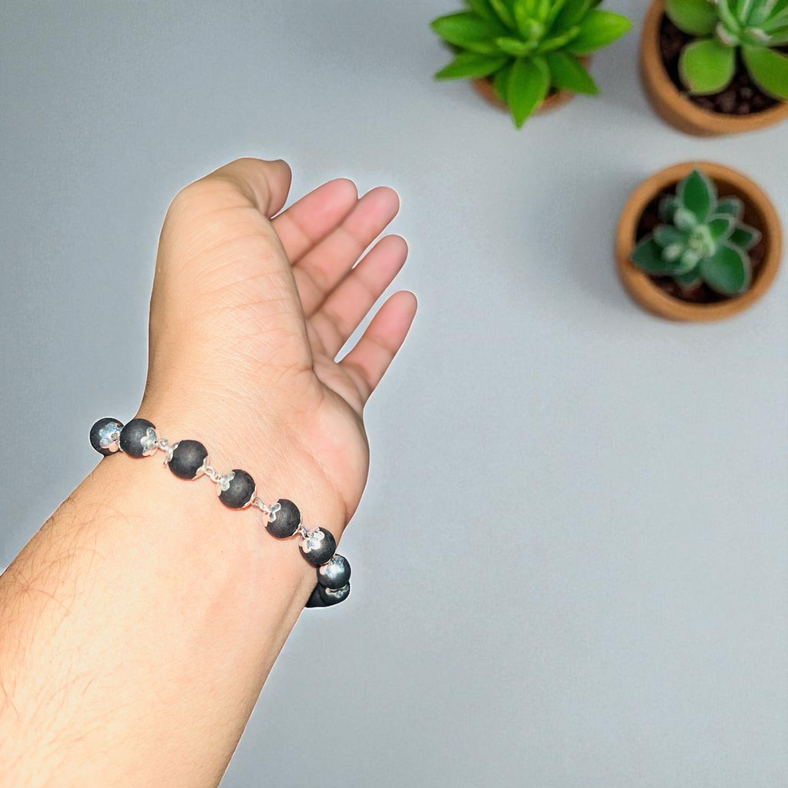 Karungali mala with bracelet combo